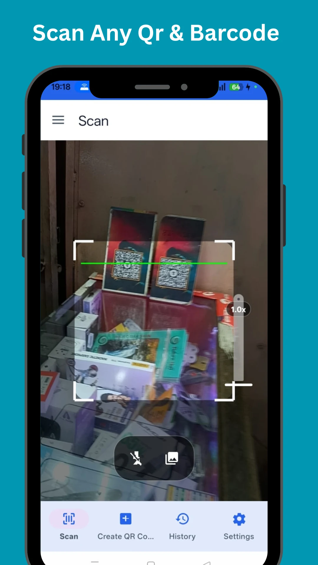 QR Code Scanner & Generator screenshot